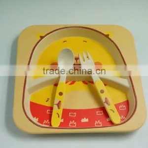 Bio Bamboo Fibre Plant Fibre Kids Dinnerware Set thumbnail-6