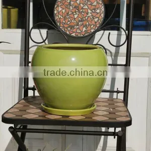 Vietnam Ceramic Glazed Indoor Planter Flower Pots thumbnail-3