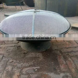 24" 30" Portable Outdoor Fire Pits With Screen Cover/ Patio Backyard Fireplace Outdoor Living Firepits thumbnail-4