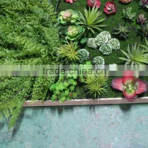 Artificial Green Plants Wall for Sale thumbnail-4