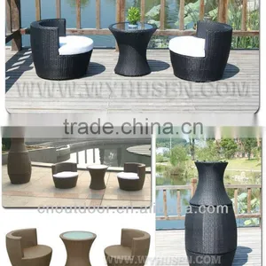 Garden Rattan Coffee Table Set T047 thumbnail-1