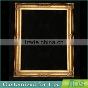 Wooden Gold Frame Ads010028 Goldfoil Ornate Frame in 36X48'' Size thumbnail-1