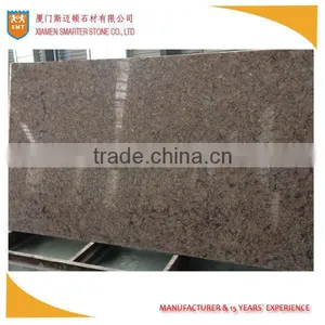Brown and Black Veins Artificial Quartz Slab thumbnail-1