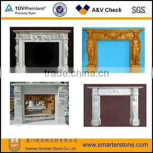Stone Sculpture Mantel Manufacturer thumbnail-1