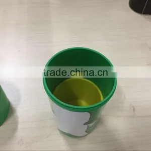 Helmet Cafe Plastic Cup Promotional Gift for Chiristmas thumbnail-3