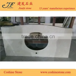 Turkish Beige Marble Ottoman Beige Marble Vanity Tops thumbnail-3