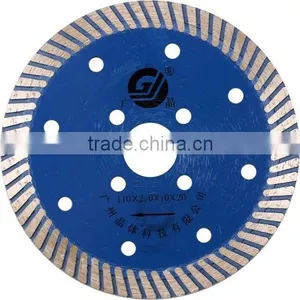 Guangjing Long Life 110mm Gold Turbo Blade Saw Blade Circular thumbnail-3