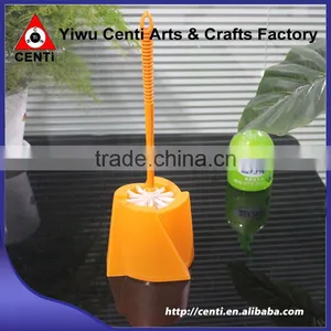 Hot Sale Factory Plastic Toilet Brush With Holder Cleaning Brush thumbnail-1