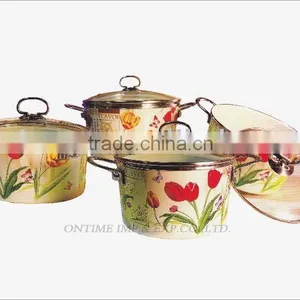 Item No.: KWB7003 8pcs Carbon Steel Saucepot Set thumbnail-1