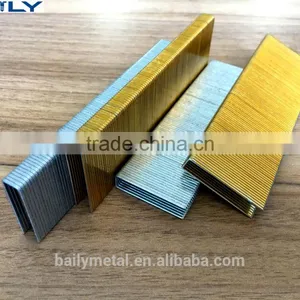 Factory Supply Custom Colored N8 Series Staples Crown: 10.70mm 16GA STAPLES for Furniture thumbnail-1