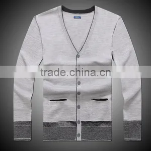 Men's Fine Cardigan Grey Kintwear thumbnail-1