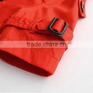 Fall 2016 Childrens Korean Fashion Clothing Long-sleeve Cotton Trench Coat thumbnail-5