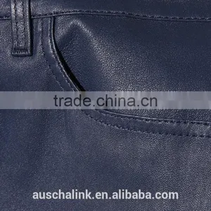 New Arrival Winter High Quality Female Black Skinny Leather Trousers thumbnail-4
