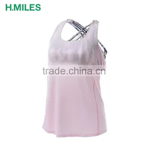 High Quality Cutout Back Backless Fitness Yoga Sexy Tank Top thumbnail-1