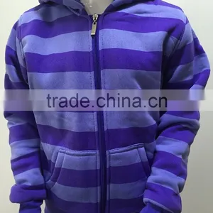 100% Polyester Sherpa Lined Boy Outdoor Jacket thumbnail-1