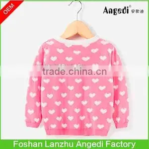 Original Design Children Clothing Girls Cardigan Brand Sweater Wool/cotton Knit Long-Sleeve Cardigan thumbnail-3