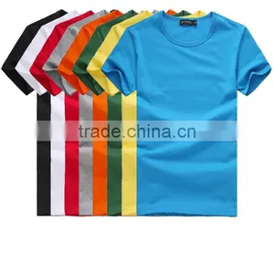 2016 New Summer Product Plain Silm Fitted t Shirts,Wholesale Bulk Blank T Shirt Custom T-shirt Printing Design Made In China thumbnail-2