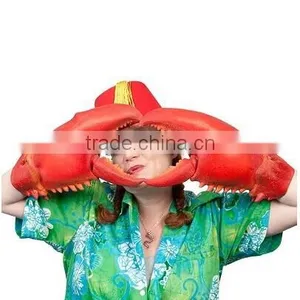 Latex Giant Lobster Claw Gloves thumbnail-1