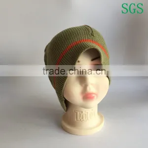 2016 New Fashion Winter Hand Made Knitted Kids Beanie Hats thumbnail-4