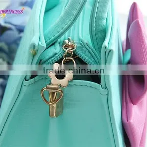 Fashion Blue Color Bow Tie Design Children Tote Bag , Children Shoulder Bag , Little Girls Shoulder Bag thumbnail-4