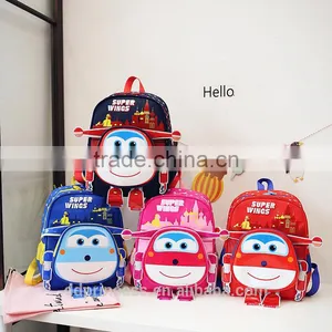 Cheap Kids Backpack Boys Girls Student Bag Cartoon Four Designs Child School Bag thumbnail-1