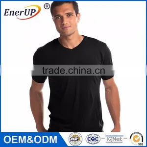 Men's Deep V-neck Sweat Proof Undershirt for Summer Sportswear thumbnail-1