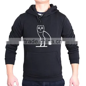 Top Quality Men Sportswear Custom Printing Hooded Hoodie Pullover Tracksuit Hoody Gym Sportsman Wear Slim Hood Sweatshirt thumbnail-4