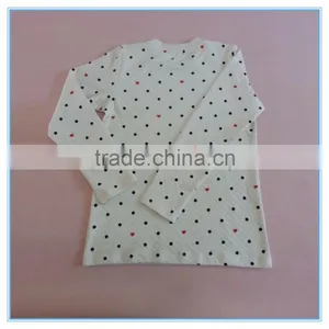 Children Gilrs Cotton Underwear Long Johns, High Quality Dot Kids Pajamas Clothes for Child thumbnail-2