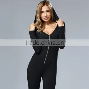 Wholesale Women Summer Leisure Style Playsuit Ladies Women Jumpsuit Long Sleeve Design for Sale 2017 thumbnail-6