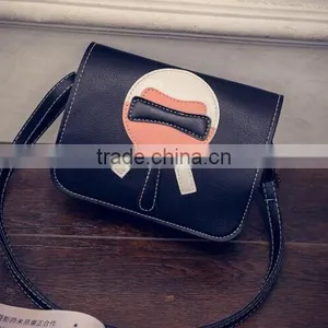 2016 Top Quality Clear pu Cosmetic Lady Hand Bag thumbnail-2