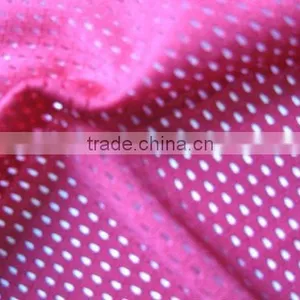 100% Polyester Knitted Eyelet 75d/36f 58/60'' Dyed,135gsm thumbnail-1