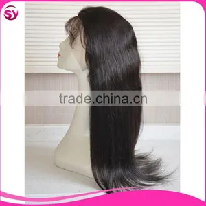 2016 New 10"-26" 100% Human Hair Full Lace Wig, Brazilian Human Hair Wig, Lace Front Wig Brazilian Human Hair With Baby Hair thumbnail-4