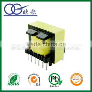 EE40 Hipot Transformer,vertical,pin6+6 thumbnail-1