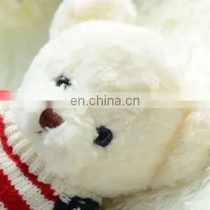 Brown and White Custom Plush Toy Teddy Bear thumbnail-6