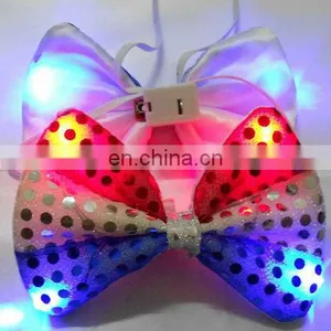 LAS-T0192 LED Flashing Party Bow Tie thumbnail-1