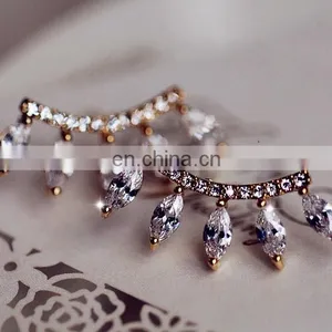 Fashion Ear Cuff Gold Zircon Ear Clip thumbnail-1