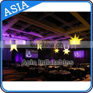 Colorful Night Decoration Inflatable Led Light Star Ball/balloon thumbnail-1
