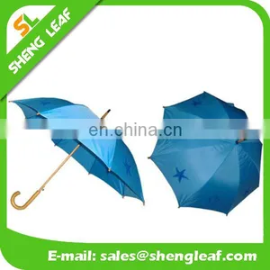 Blue Custom Golf Umbrella thumbnail-1