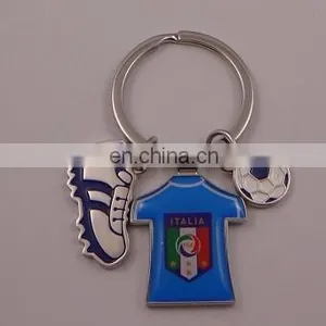 Animal Shape Enamal Custom Cut Out Metal Keychain thumbnail-4