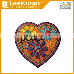 Heat Press Colorful Heart Patch thumbnail-1