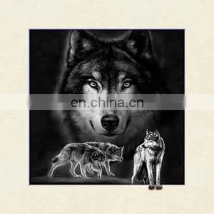New 2018 Wolf/tiger 5d Picture for Decoration/selling/gift thumbnail-2
