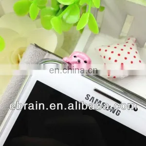 Cheap Cut Dog Haped Earphone Plug,Fashion Earphone Dust Plug ,promotional Cartoon Earphone Plug thumbnail-1