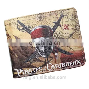 Pirates of the Caribbean Wallet Digital Monster Series of Short Money Wallet Men and Women Models thumbnail-1