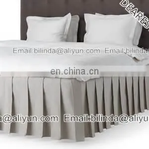 100% Polyester Bed Skirt,hotel Bedding Skirt thumbnail-3