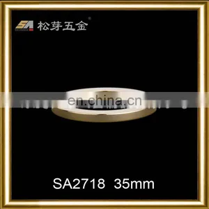SA2718 Gold Color Round Metal Circle Custom Bag Accessory o Ring Buckle for Bags Strap thumbnail-3