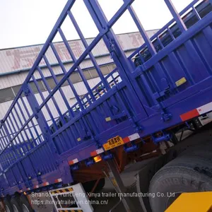 Wholesales 40Ft Dry Van Semi Trailer For Sale Bulk Transportation Sidewall Trailer thumbnail-1