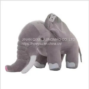 OEM ODM Hot Sell Elephant Plush Toy Pillow For Sleeping thumbnail-3