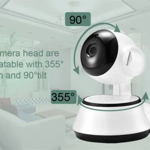 Cheap and Good 1.0MP Home Smart Mini WiFi IP Camera thumbnail-5