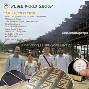 18MM 12MM Marine Plywood for Concrete Formwork thumbnail-4