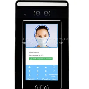 7inch Temperature Detection Visual Intercom Facial Recognition Mlx Access Control Tablet With Touch Screen LCD & Mask Detection thumbnail-1
